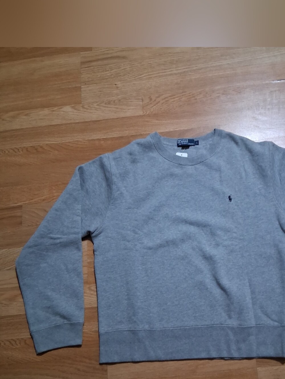 Polo by Ralph Lauren Gray Crewneck Sweater